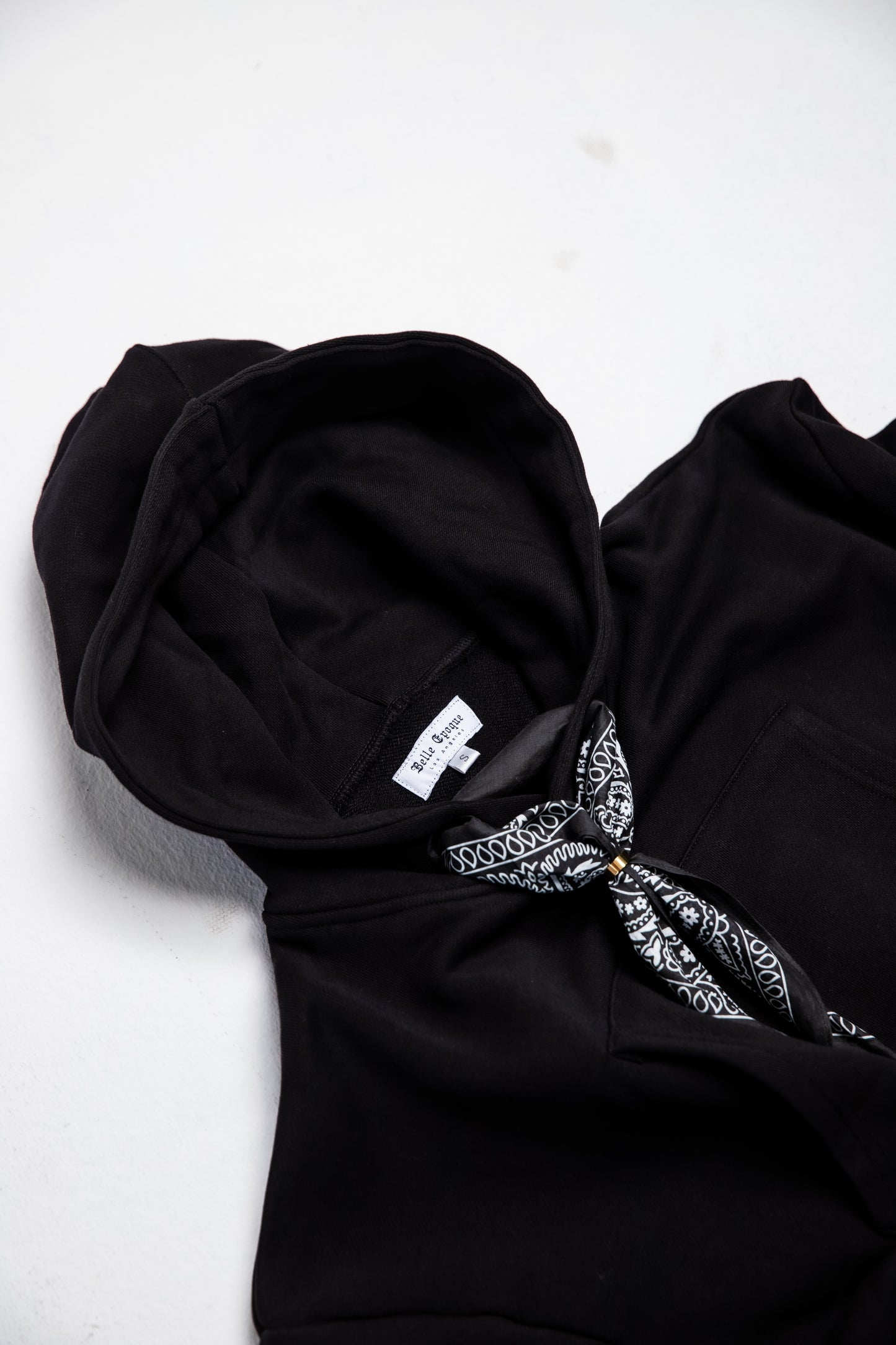Noir Parisien - Black Hoodie
