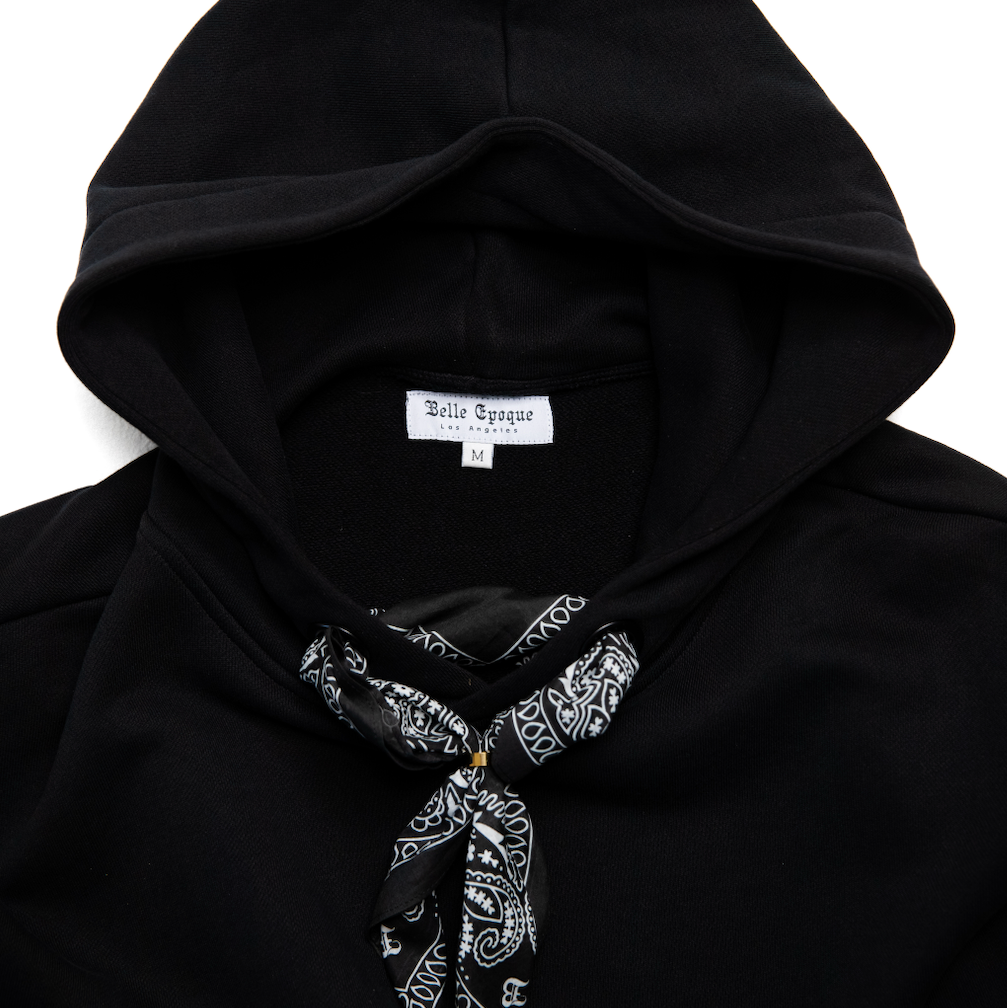 Noir Parisien - Black Hoodie