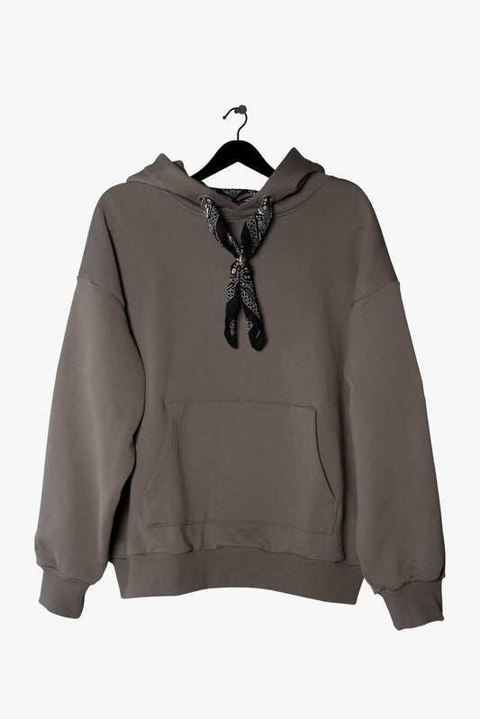 Gris Haussmanien - Grey Hoodie