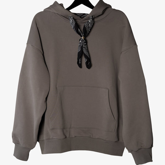 Gris Haussmanien - Grey Hoodie